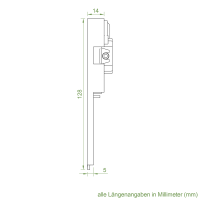 Becker Universal-Wandlager für Steckzapfen Ø 20 mm | für Becker Antriebe Serie P/R