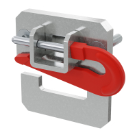 Umrüstlager aus Stahl für Steckzapfen Ø 20 mm.