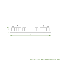 Set 12/R | Becker Adapter-Set für Nutwelle DW 74 | für Becker Antriebe Serie R