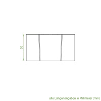 Set 1/L | Becker Adapter-Set für Achtkant-Stahlwelle SW 70 | für Becker Antriebe Serie L