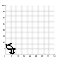 Zeichnung des Dichtungsprofils der Lippendichtung LP478.