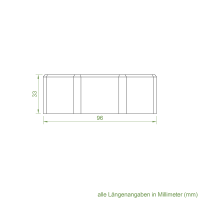 Elero Adapter-Mitnehmer-Set | Achtkant-Stahlwelle SW 102 | für Elero RevoLine L Antriebe (Vorgänger von Artikelnummer 141121)