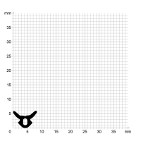 Zeichnung des Dichtungsprofils der Lippendichtung LP113.