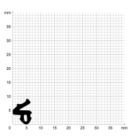 Zeichnung des Dichtungsprofils der Lippendichtung LP148.