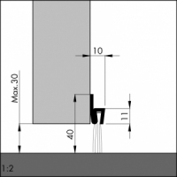 Türbodendichtung TB018 | aluminium pressblank |...