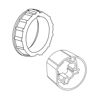 Adapter-Mitnehmer für 70 mm Rundwelle 70 x 1,5...