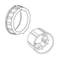 Adapter-Mitnehmer für Rundwelle mit Rundnut DS 85...