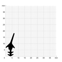 Zeichnung des Dichtungsprofils der Lippendichtung LP319.