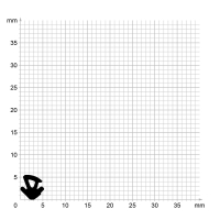 Zeichnung des Dichtungsprofils der Schlauchdichtung SL075.