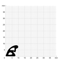 Zeichnung des Dichtungsprofils der Schlauchdichtung SL091.