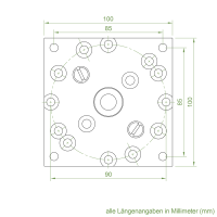 Elero Motorlager | für VEKA-Variant Elemente | für RevoLine M Antriebe