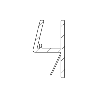 Duschdichtung DD031 | 8 - 10 mm Glasstärke |...