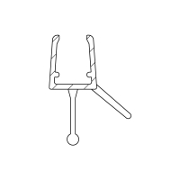 Duschdichtung DD014 | transparent