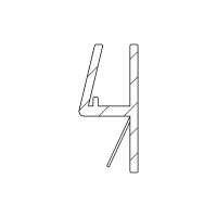 Duschdichtung DD025 | transparent