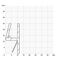 Duschdichtung DD025 | transparent