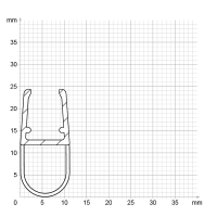 Duschdichtung DD028 | transparent