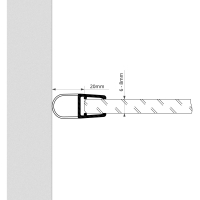 Duschdichtung DD028 | transparent