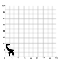 Zeichnung des Dichtungsprofils der Lippendichtung LP481.