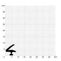 Zeichnung des Dichtungsprofils der Lippendichtung LP490.