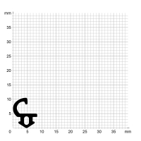 Zeichnung des Dichtungsprofils der Lippendichtung LP506.